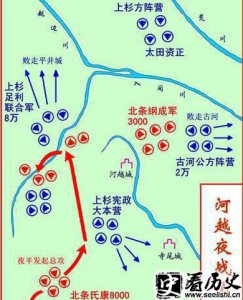 ​河越合战简介 河越合战双方都有谁