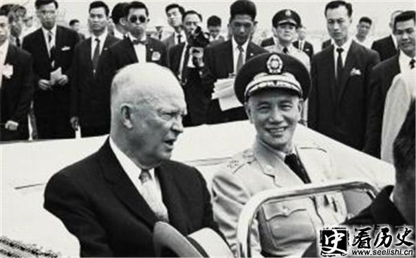 艾森豪威尔访台图片