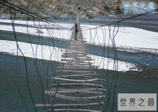 世界十大最惊险的桥，错一步就没命(图)