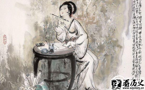 卫夫人画像