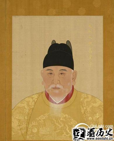 朱元璋的画像