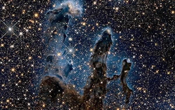 探秘韦伯望远镜发现创生之柱 其中或许有新的恒星(距地6500光年)  3
