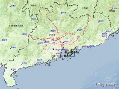 ​高清地图详解广东省高速公路（粤高速篇）