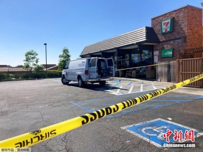 ​美加州多家便利店发生抢劫枪击事件 已致2死3伤