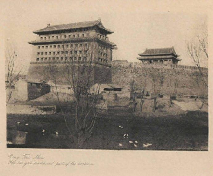 北京曾经的城门：阜成门