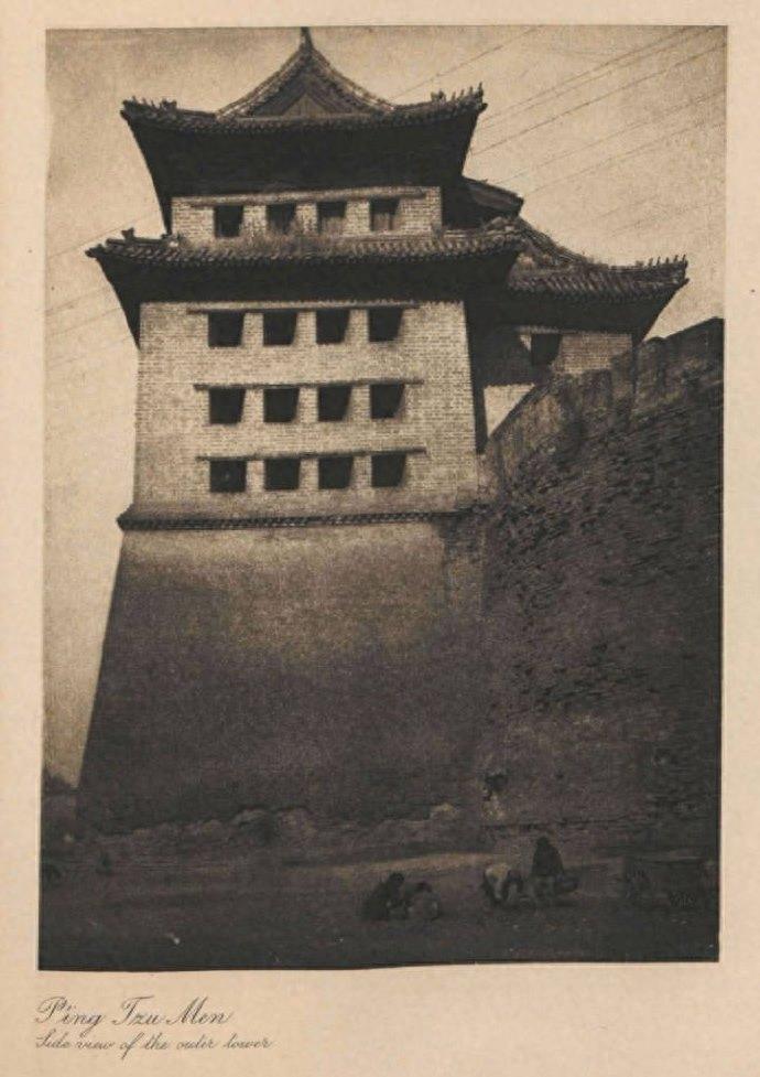北京曾经的城门：阜成门