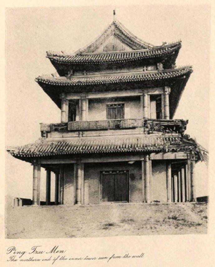 北京曾经的城门：阜成门