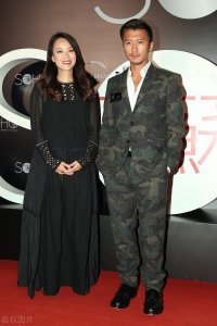 ​霍汶希与谢霆锋，真是一对俊男美女