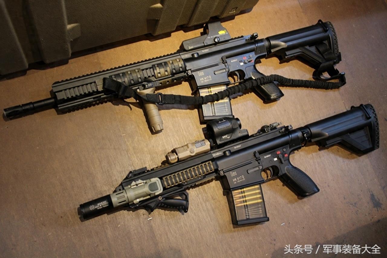 外形超赞性能极佳的步枪 HK417自动步枪