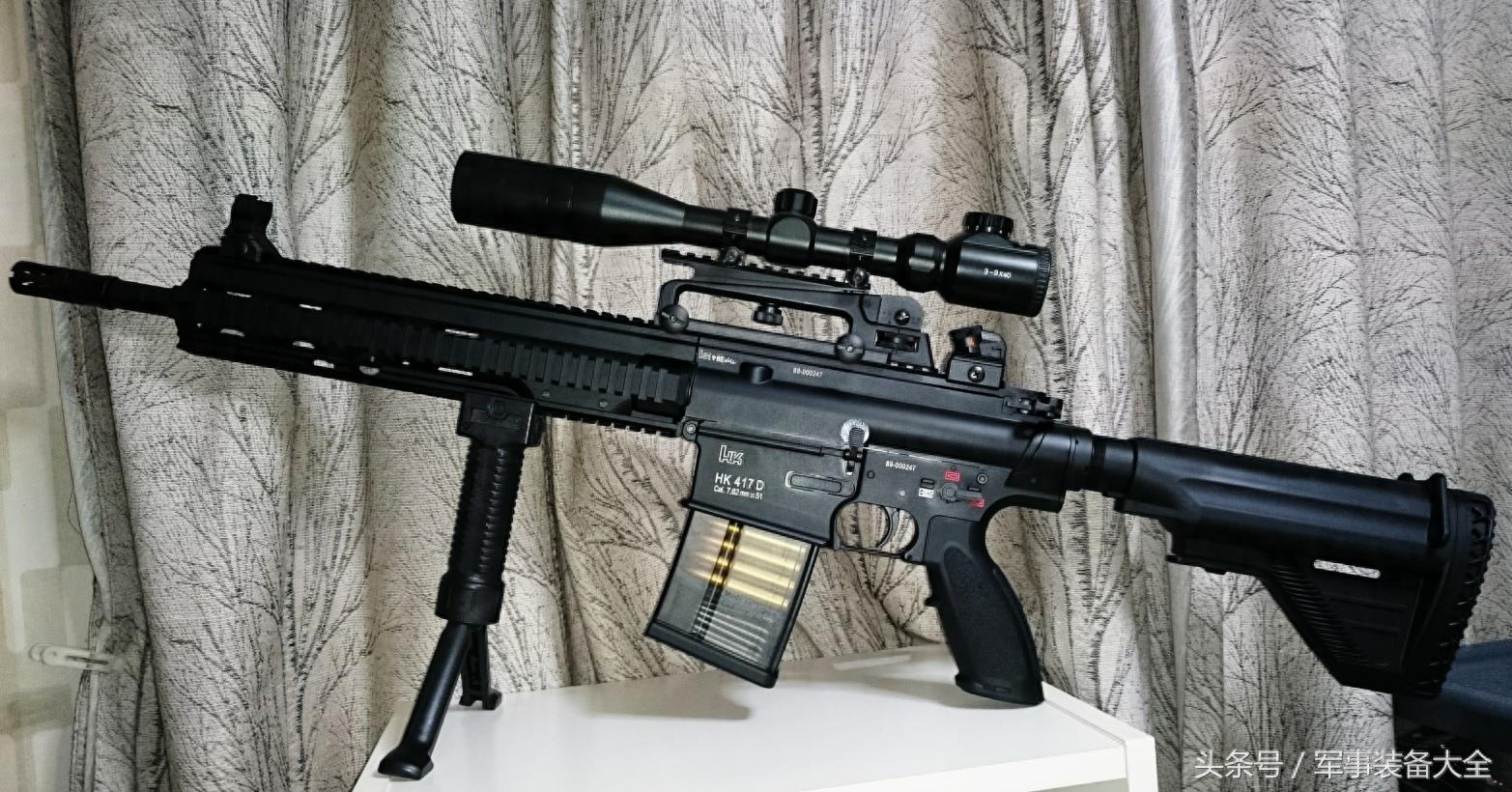 外形超赞性能极佳的步枪 HK417自动步枪