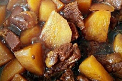 ​美食分享：土豆焖牛肉