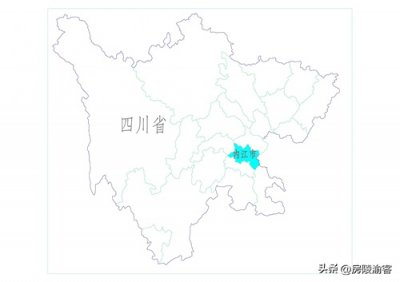 ​四川省内江市下辖各区（县、市）简介及地图分享