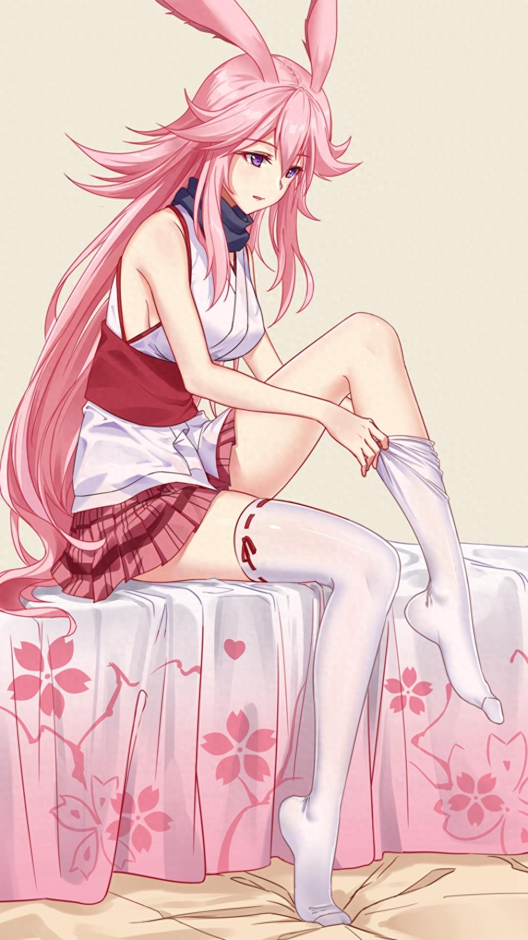 崩坏3八重樱唯美插画手机壁纸
