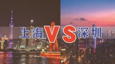 ​上海和深圳哪个实力最强