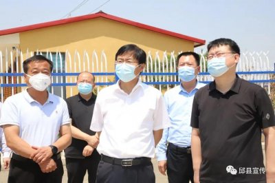 ​副市长赵洪山来邱调研疫情防控和“三夏”生产工作