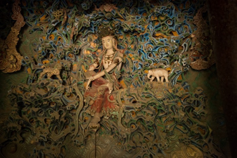 隆兴寺，国内规模较大保存完整的佛教寺院，中国十大名寺之一