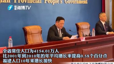 ​福建现在有多少人？福建省第七次全国人口普查结果来了