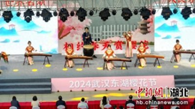 ​相约春天赏樱花 2024武汉东湖樱花节开幕