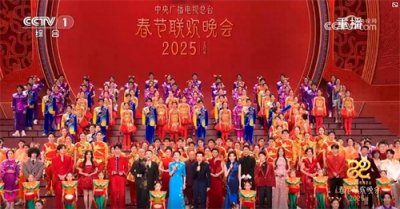 ​2025春晚节目人气排行榜