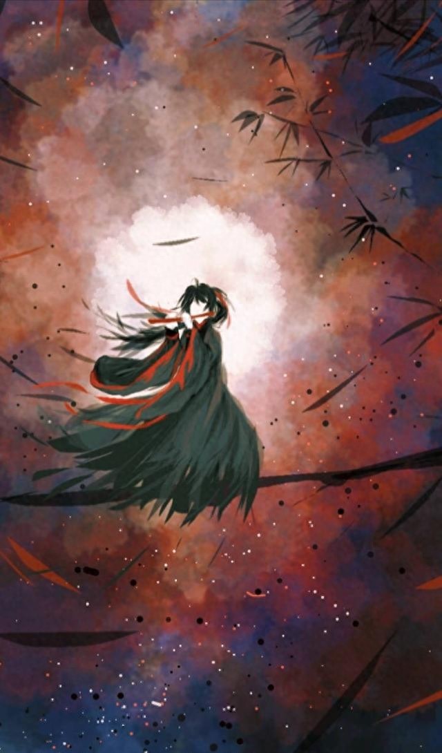 壁纸｜魔道祖师又一波手绘壁纸来啦