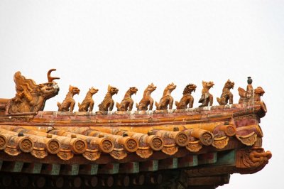 ​太和殿俗称金銮殿，是中国现存规格最高的宫殿