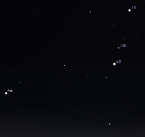 天快亮时,什么方有一颗特别亮的启明星