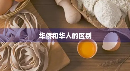 华侨和华人的区别