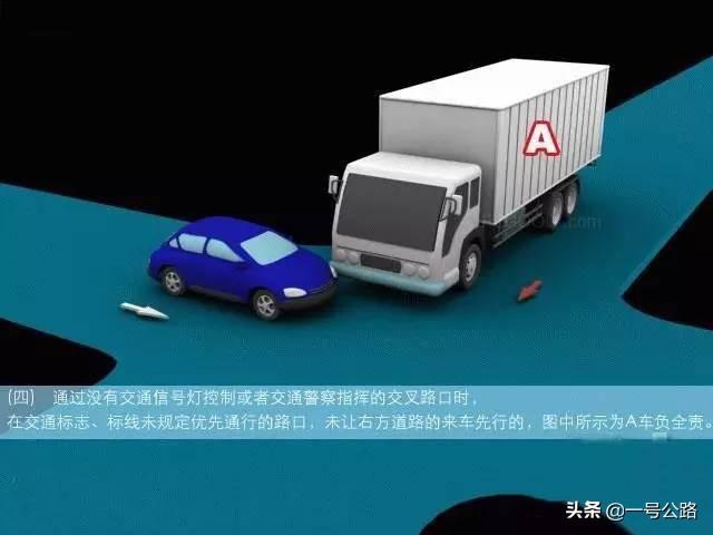 交通事故认定责任划分标准（交通事故责任认定图解）(4)