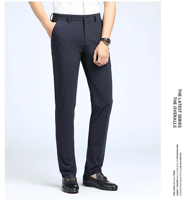 男生西装裤秋冬推荐（穿了会上瘾的男士冰丝西裤）(38)