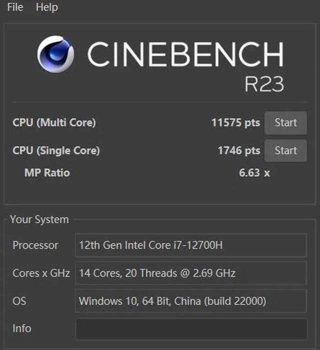 华为matebook d16单核性能（华为MateBookD16评测i7-12700H强劲性能释放）(9)