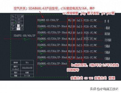 ​零基础如何快速学会看水电图纸，预埋定位看图安装看图放线