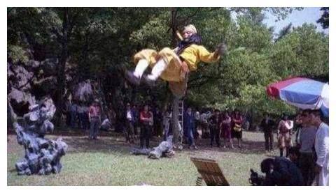 86版西游记珍贵的片场照片，穿军装的如来佛祖你见过吗？