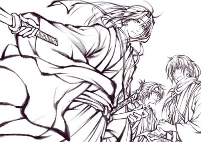 ​有哪些适合初学者临摹的动漫线稿？组图整理（2）