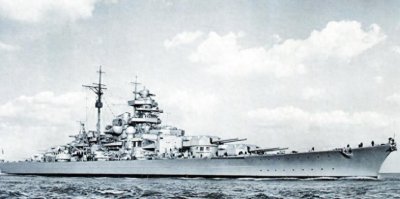 ​二战期间纳粹德国军工领域的巅峰之作：俾斯麦号战列舰