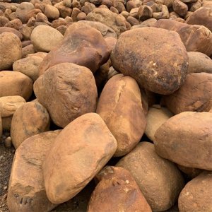 ​陕西黄蜡石，20-30cm小黄蜡石图片