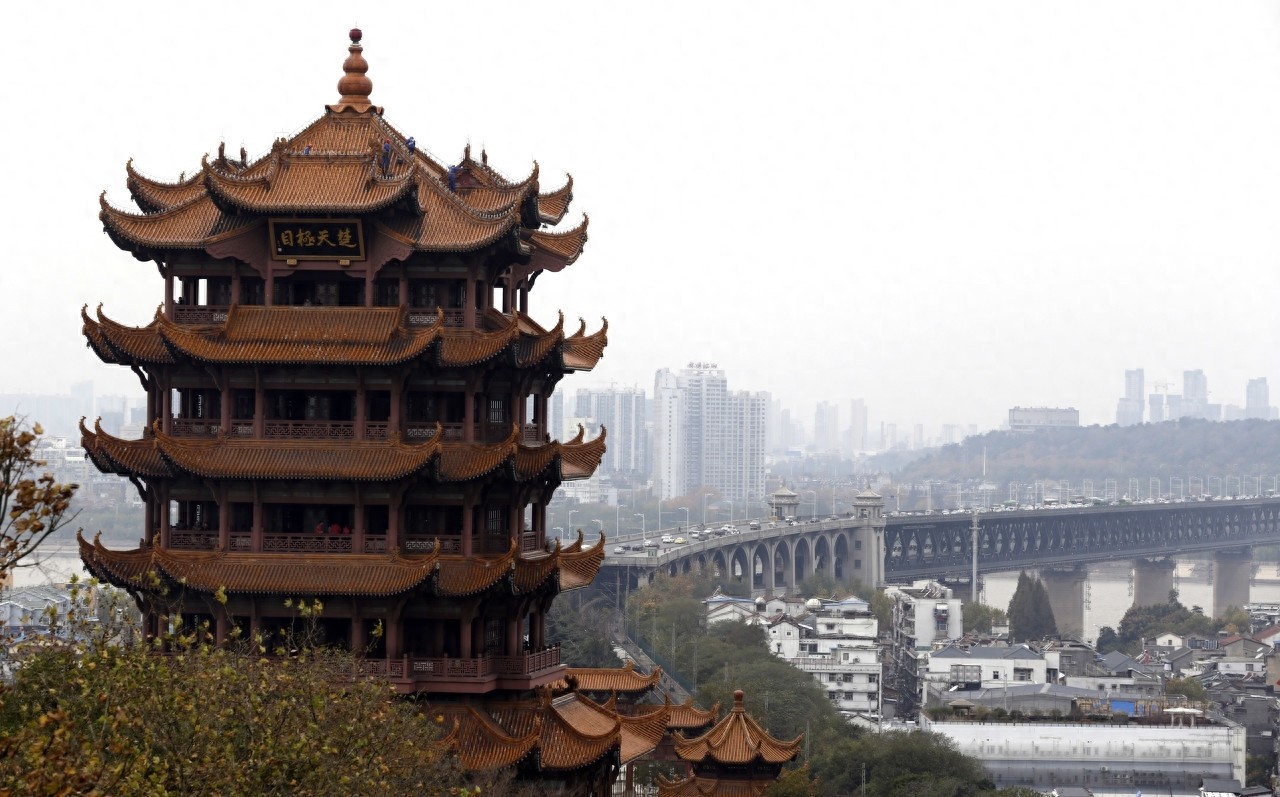 武汉三大名胜“黄鹤楼”高清图集赏