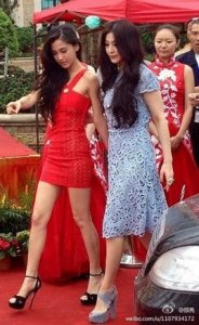 ​看合照如果杨颖只有162或者159，那么范冰冰有多高？