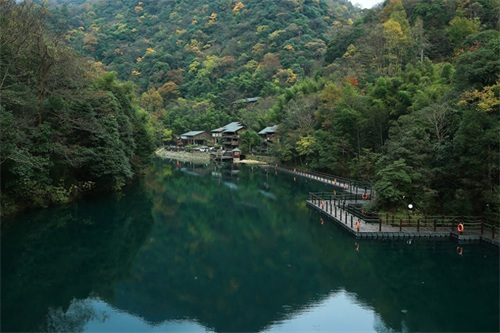 它是安徽南部三大高山之一，其山形酷似一头牯牛从天而降而得名