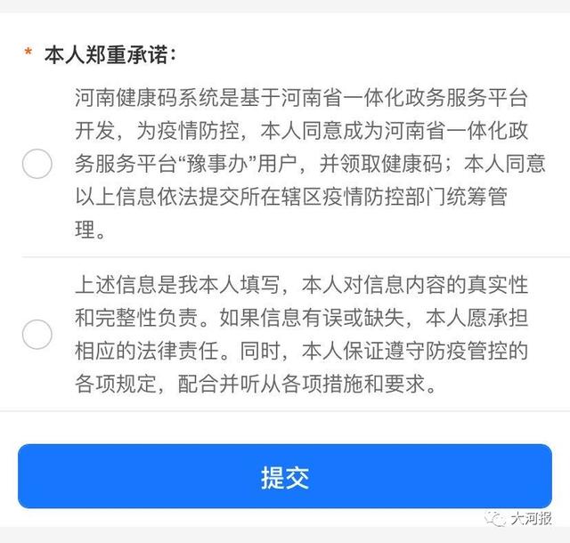 河南健康码绿码办理流程（河南健康码正式上线）(6)