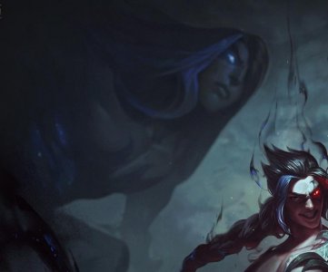 ​LOL凯隐变身暗影刺客嘲讽对话：和好基友劫特殊互动