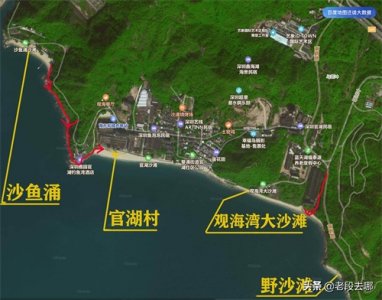 ​深圳葵涌到大鹏几个冷门小沙滩，交通便利，游泳烧烤赶海一网打尽