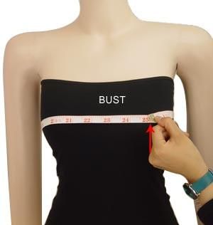 用尺子量胸围怎么量