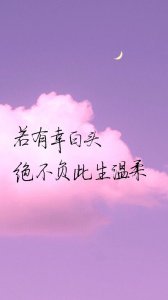 ​给大家分享一组唯美爱情文字语录手机壁纸，希望大家喜欢