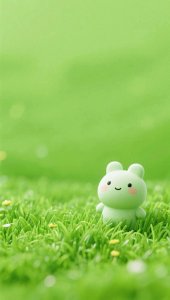 ​眼睛累了吧，来点绿色吧‖护眼可爱壁纸‖绿色护眼系列