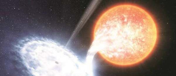 黑洞吞噬太阳系的图片,如果太阳突然被虫洞吃掉了会怎么样图10