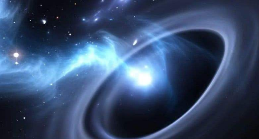 黑洞吞噬太阳系的图片,如果太阳突然被虫洞吃掉了会怎么样图22