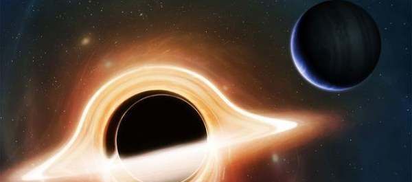 黑洞吞噬太阳系的图片,如果太阳突然被虫洞吃掉了会怎么样图5