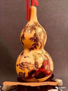 ​山西民间工艺——烙画葫芦