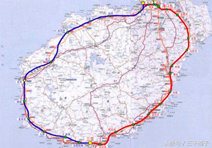 全球唯一条环岛高铁,绕海南岛一周仅需3小时