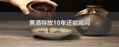 ​黄酒存放10年还能喝吗